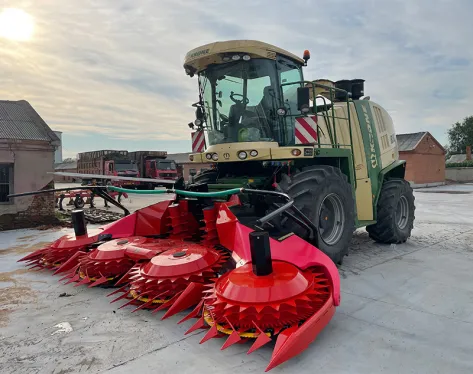 12-рядная роторная кукурузная жатка XWD-460plus