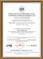 Сертификация системы управления интеллектуальной собственностью